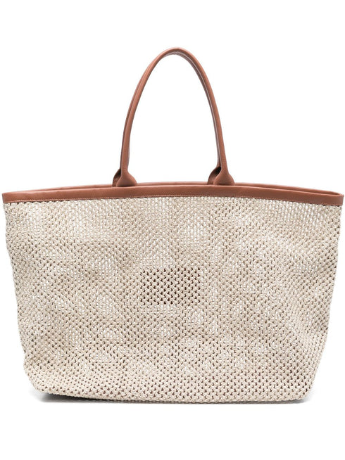interwoven tote bag